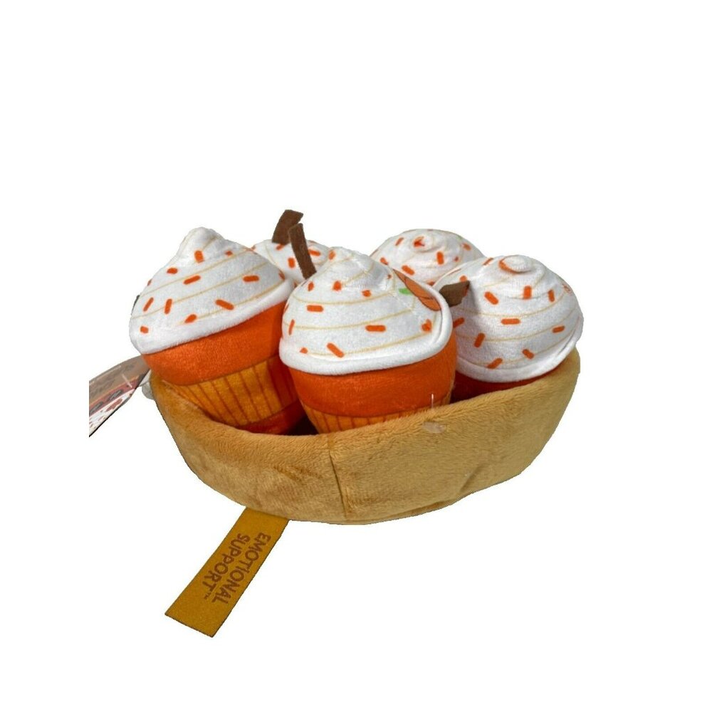 EMOTIONAL SUPPORT PUMPKIN SPICE LATTE Fall Mini Plush 6 Piece Set - Picture 7 of 12